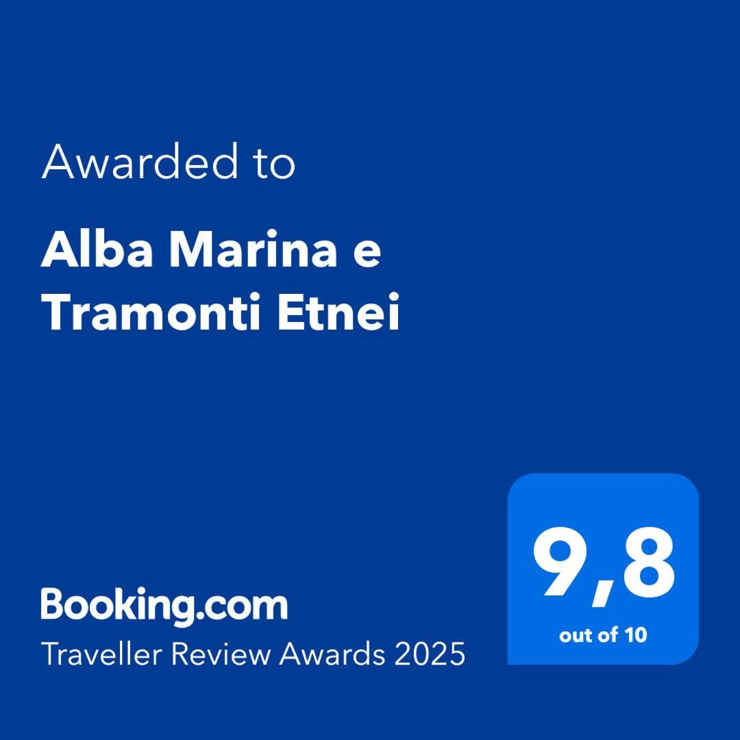 Ferienwohnung Alba Marina E Tramonti Etnei Riposto Exterior foto